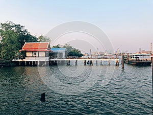 Bang Kachao Pier Bangkok thailand