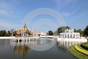 Bang Pa In Royal Palace, Ayutthaya, Thailand photo