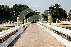 Bang Pa-In Royal Palace or the Summer Palace that is a palace complex formerly used by the Thai kings in Ayutthaya Province