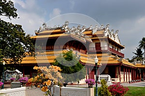 Bang Pa-In, Thailand: Chinese Pavilion at Palace