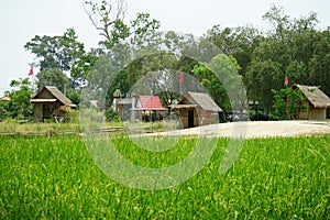 The bang rajan village in thailand