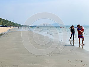 Bang saen Beach, Chonburi, Thailand