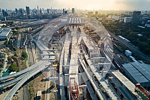 Bang Sue central station, railway hub of Bangkok