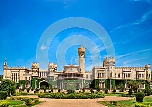 Bangalore Palace, Bangalore, Karnataka, India. Photographed on 18-march-2019 - Image