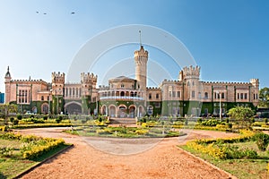 The Bangalore palace in southern Karnataka, India