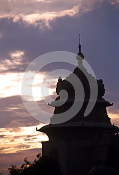 Bangalore silhouette photo