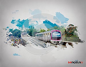 BANGALORE TOURIST PLACES NAMMA METRO