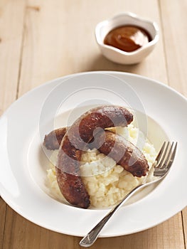 Bangers and mash