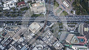 Bangkok, aerial photograph photo