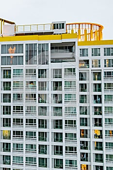 Bangkok city panorama skyscraper cityscape of the capital of Thailand