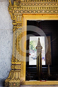 Bangkok City Pillar Shrine for to pray respect