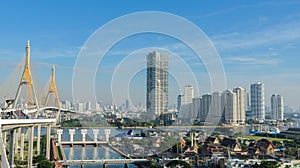 Bangkok cityscape, capital of Thailand