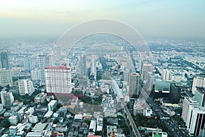 Bangkok cityscape,Thailand