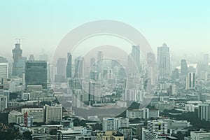 Bangkok cityscape,Thailand