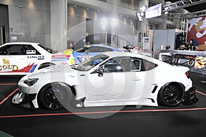 BANGKOK-july 15  toyota ae86  car at The41th Bangkok International Motor Show 2020 on july 15, 2020  in Bangkok, Thailand