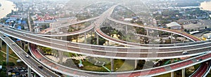 Bangkok large road interchange