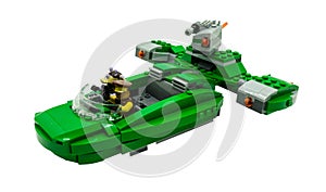 bangkok ,Lego starwars actors in starwars movie in the space ship on isolated white background with clipping path