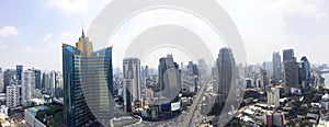 Bangkok panorama view