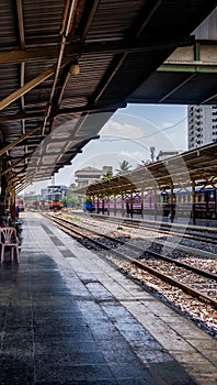 Bangkok railway station,Bangkok,Thailand 21 May 2019