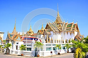 Bangkok's famous landmark. The grand palace