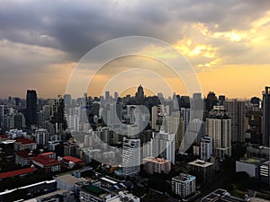 Bangkok sky scrapper