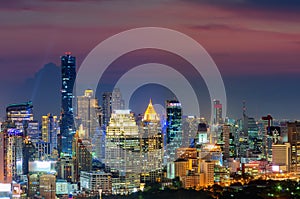 Bangkok skyline
