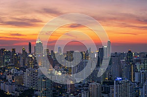 Bangkok skyline