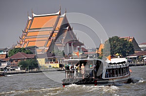 Bangkok, Thailand: Chao Praya River Ferry Boat