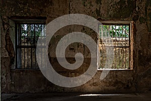 Abandoned buildings : Within the old customs house Or Old bang rak fire station photo