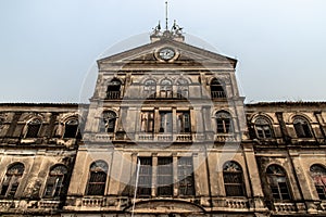 The old customs house Or Old bang rak fire station photo