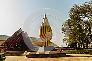 Bangkok, Thailand - February 20, 2017: Beautiful Architecture of