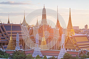 Bangkok Thailand Grand palace called Emerald temple