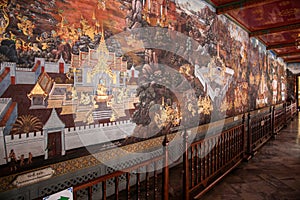 Bangkok, Thailand Grand Palace murals