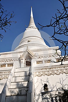 Bangkok, Thailand: Imposing Temple Chedi