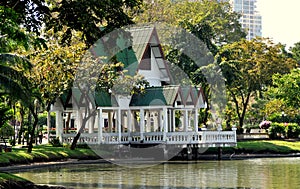 Bangkok, Thailand: Lumphini Park Pavilion