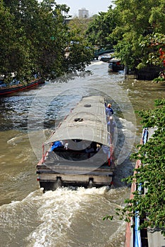 Bangkok, Thailand: Saen Saep Canal Boats