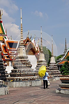 Bangkok, Thailand: Wat Po Chedis