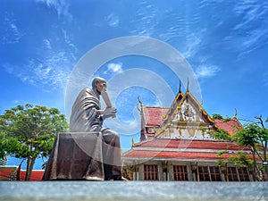 Bangkok, Thailand  Wat Rakhang Khositaram Woramahawiharn in thailand, measure,buddha in thailand, temple in thailand