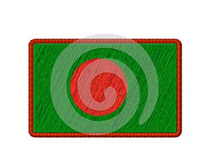 Bangladesh Flag Patch