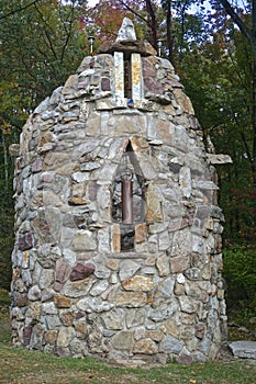 Bangor, Pennsylvania: The St. Oran Bell Tower at Columcille Megalith Park
