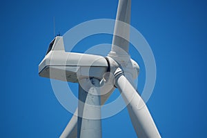 Bangui windmill propeller in Ilocos Norte, Philippines photo