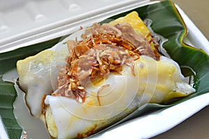 Banh cuon or pak mao