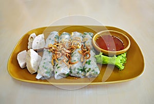 Banh Cuon, Vietnamese food