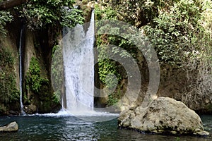 Banias waterfall, Israel.