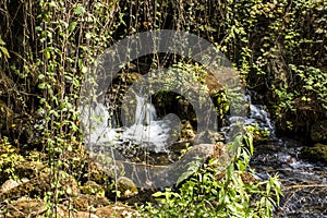 Banias Waterfall and park