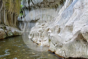 Banitei keys Romania- spectacular limestone erosion photo