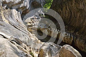 Banitei keys Romania- spectacular limestone erosion photo