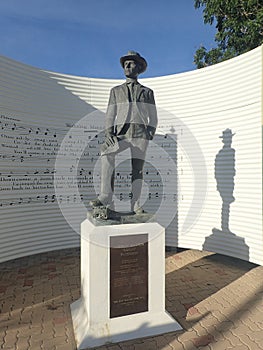 Banjo Paterson Statue, Winton, Queensland