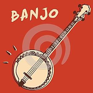 Banjo vector