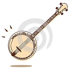Banjo vector
